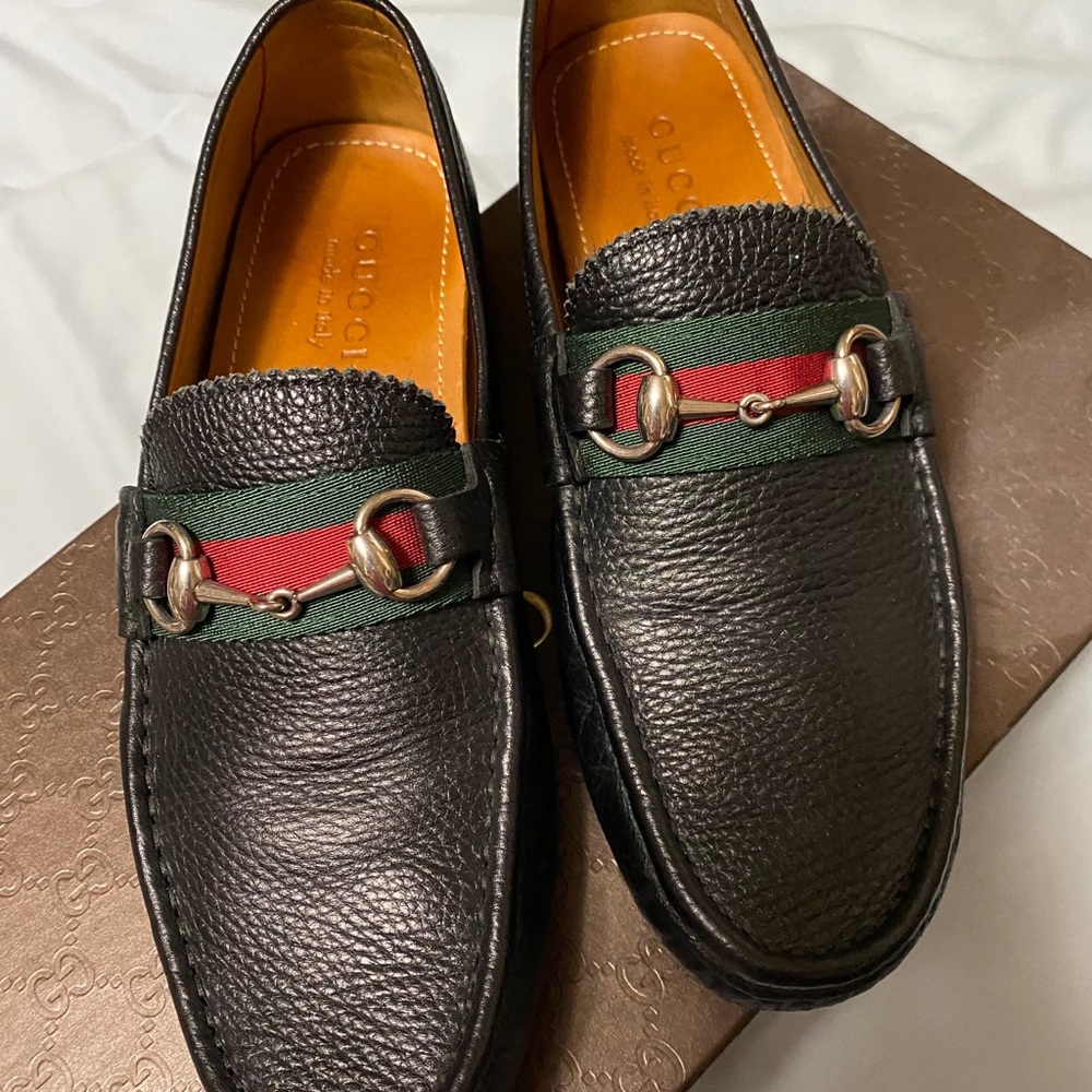 Gucci Horsebit Leather Driver